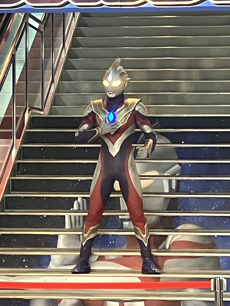 Taito_Tedori's tweet photo. 今日も元気にオープンしました！

今日は朝からウルトラマントリガーが登場してくれました✨

ゲームコーナーにもぜひ遊びにお越しください😃🎶 https://t.co/KhVeqsw88c