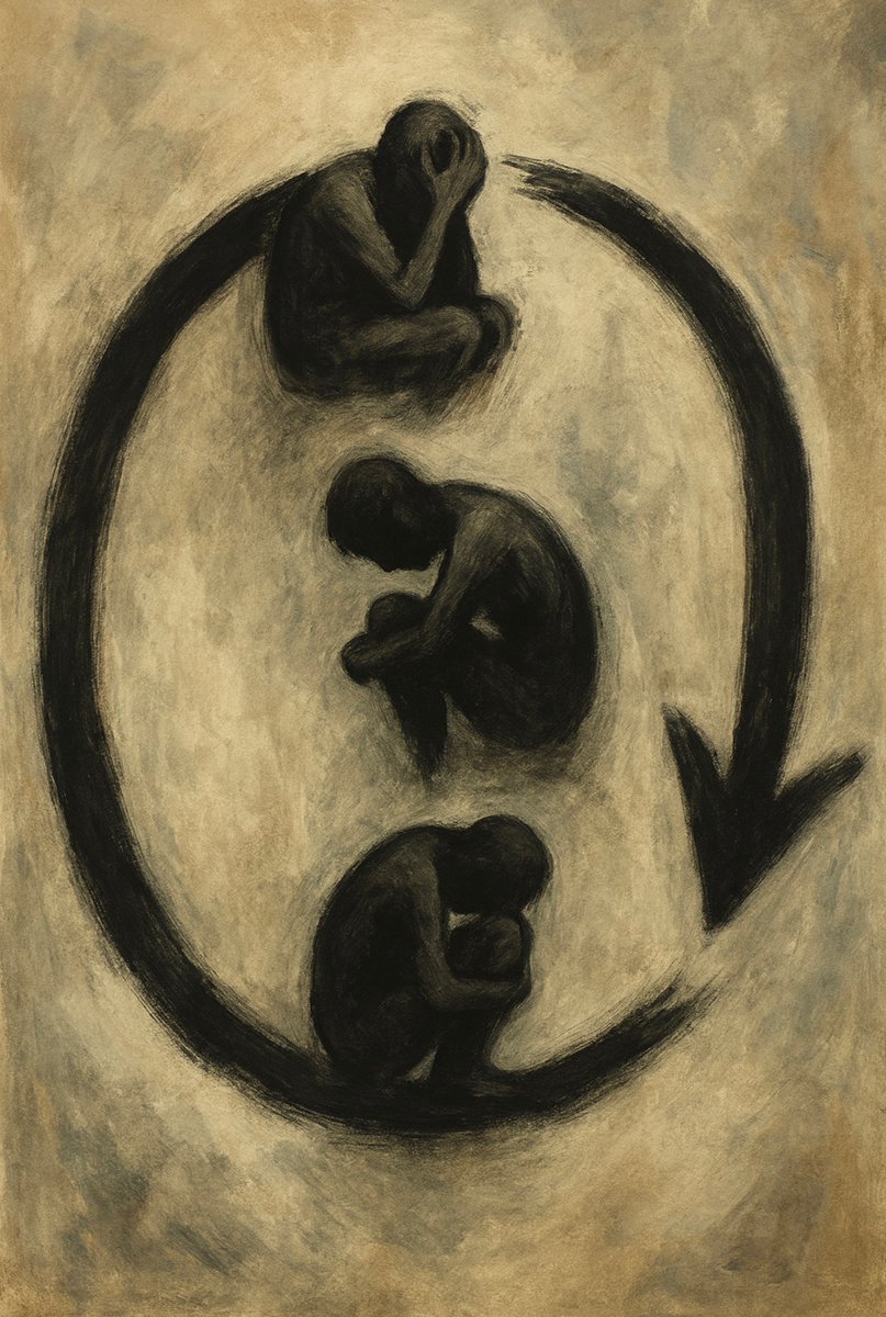 thothcipher's tweet image. Rather than continually repeating the same mistakes , or temporarily fixing them only to return to the cycle of failure and discontentment,
One must instead aim to properly 
Re program the mind in such a way that is lasting 
Or permanent .