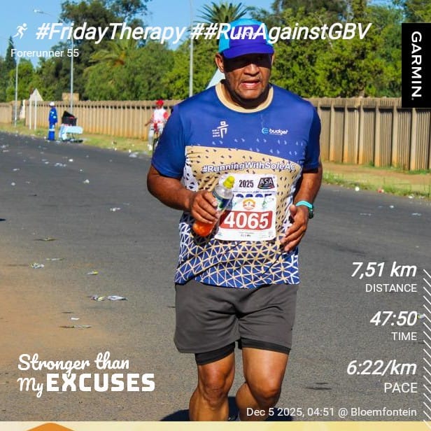 Tyranjf's tweet photo. #FridayTherapy @RunningWithTum1 #WeRunWeWalkWeCrawl #NoHumanIsLimited https://t.co/eiOM4U3eTO