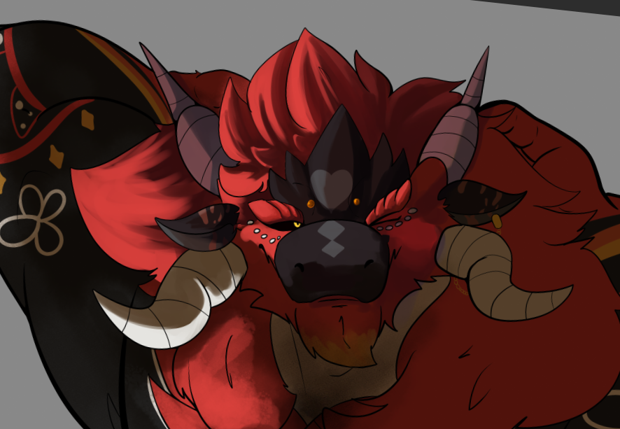 after I lost my brushes I a forced to do soft painting iwiwi