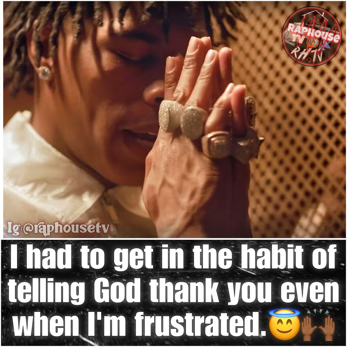raphousetv2's tweet photo. Forever grateful thank you God for everything 🙏🏾😇💯 https://t.co/MSBBfvXBO4