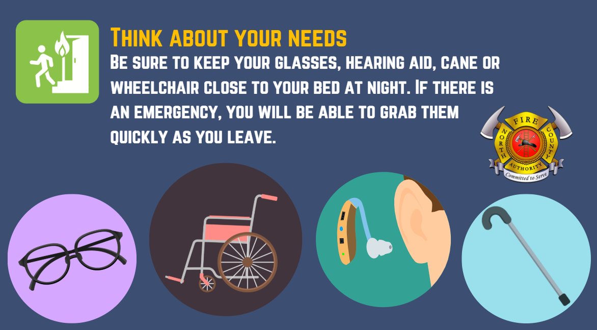 Be prepared for an emergency #emergencypreparedness. Visit northcountyfire.gov for more safety information.