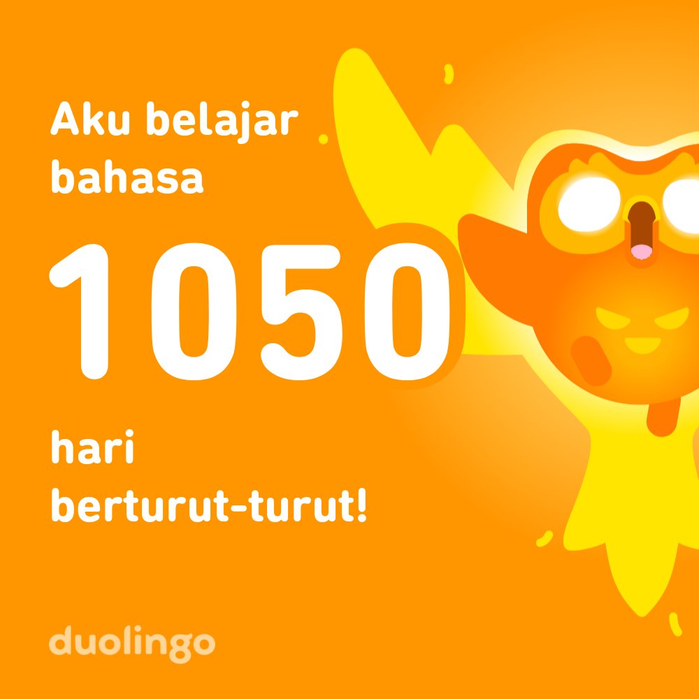 Ayo belajar bahasa denganku gratis! Duolingo itu seru dan terbukti berhasil. Ini tautan undanganku: invite.duolingo.com/BDHTZTB5CWWKSL…