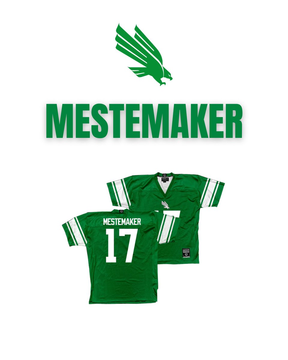 northtexasnil's tweet photo. From walk on to starting QB for a CONFERENCE CHAMPIONSHIP game with a trip to the CFP on the line…

Drew Mestemaker, everybody ‼️

Shop ➡️ https://t.co/dRD2Hj23Rj https://t.co/XT5SxJJXUE