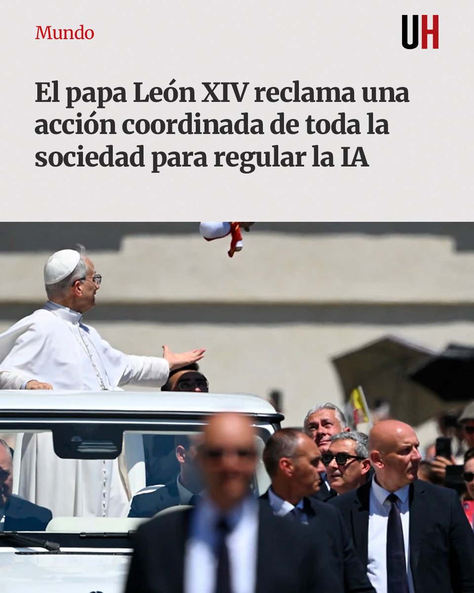 El papa León XIV pidió reflexionar sobre “las posibles consecuencias de la tecnología en el desarrollo intelectual y neurológico” de los jóvenes y reclamó “una acción coordinada” de todos los sectores de la sociedad para regular la inteligencia artificial.

🔴 Nota completa en 👉