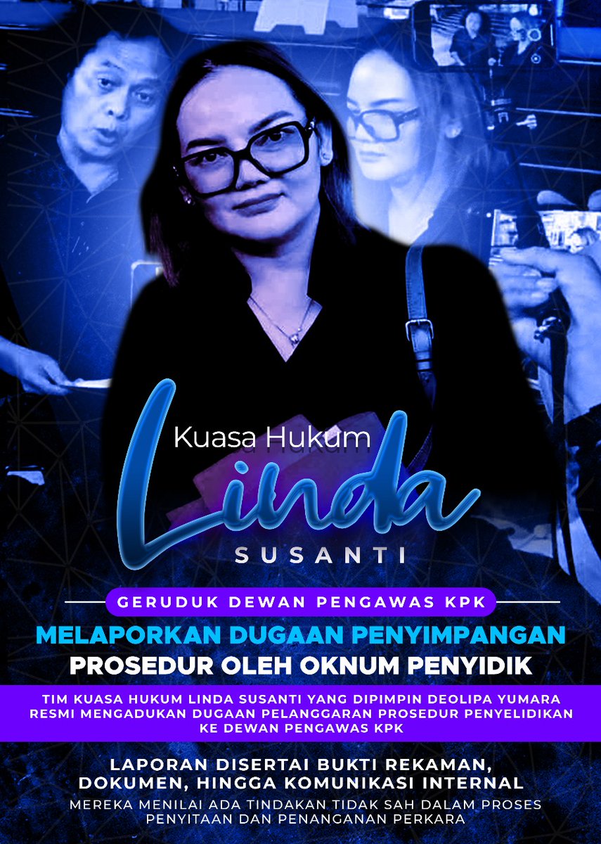 <a href="/siberinfoA1/">siberinfo</a> <a href="/prabowo/">Prabowo Subianto</a> <a href="/KPK_RI/">KPK</a> Sekarang sudah dibentuk Tim Reformasi Polri oleh Presiden <a href="/prabowo/">Prabowo Subianto</a> , selanjutnya buat lagi pak Tim Reformasi <a href="/KPK_RI/">KPK</a> 

#KeadilanUntukLinda