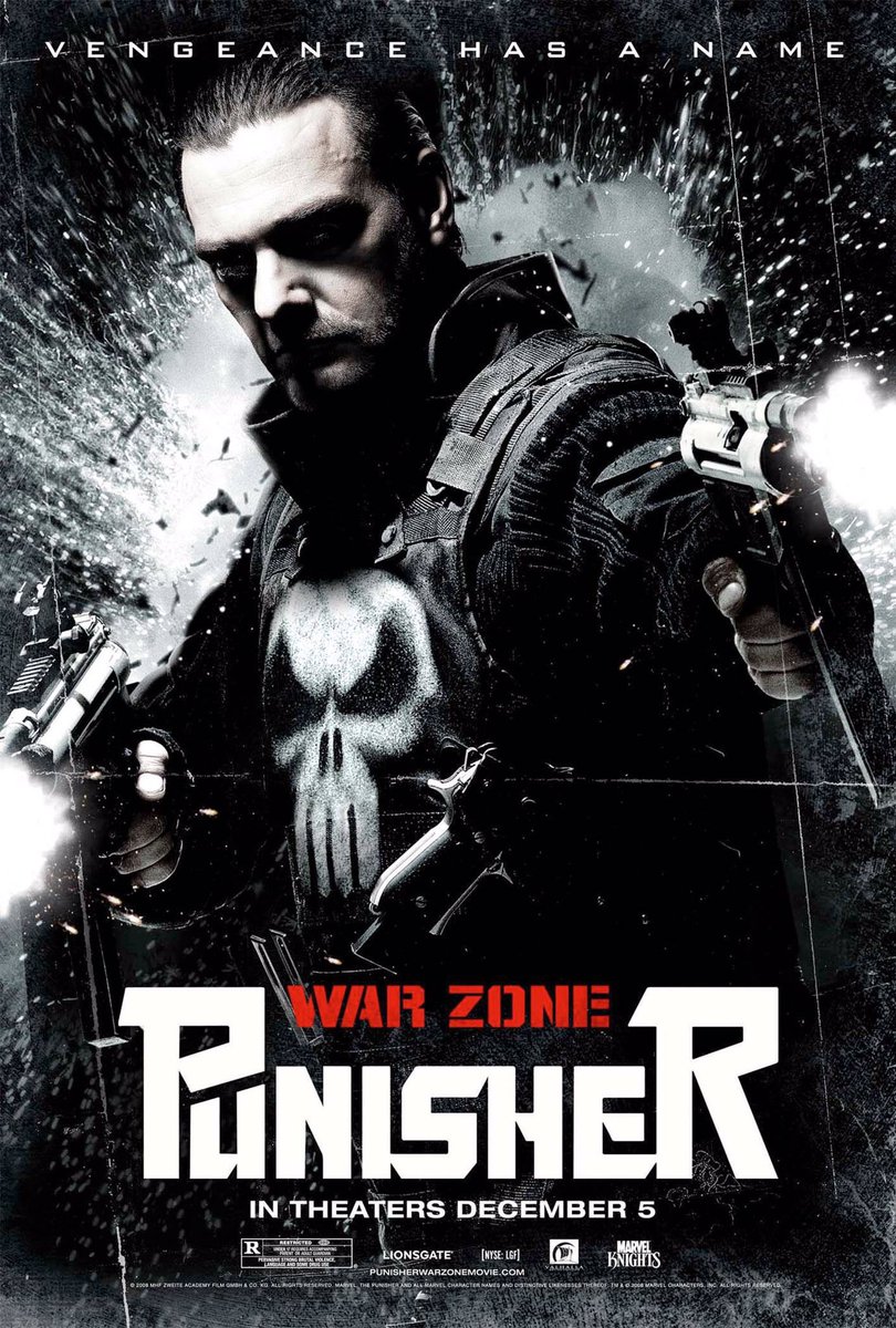 FilmNewsNos's tweet photo. 🎬MOVIE HISTORY: 17 years ago today, December 5, 2008, the movie ‘Punisher: War Zone’ opened in theaters!
#RayStevenson #DominicWest #WayneKnight #DashMihok #ColinSalmon #DougHutchison #TJStorm #RomanoOrzari #JulieBenz @kmalickisanchez #MarkCamacho #LexiAlexander https://t.co/EirZJjfJBA