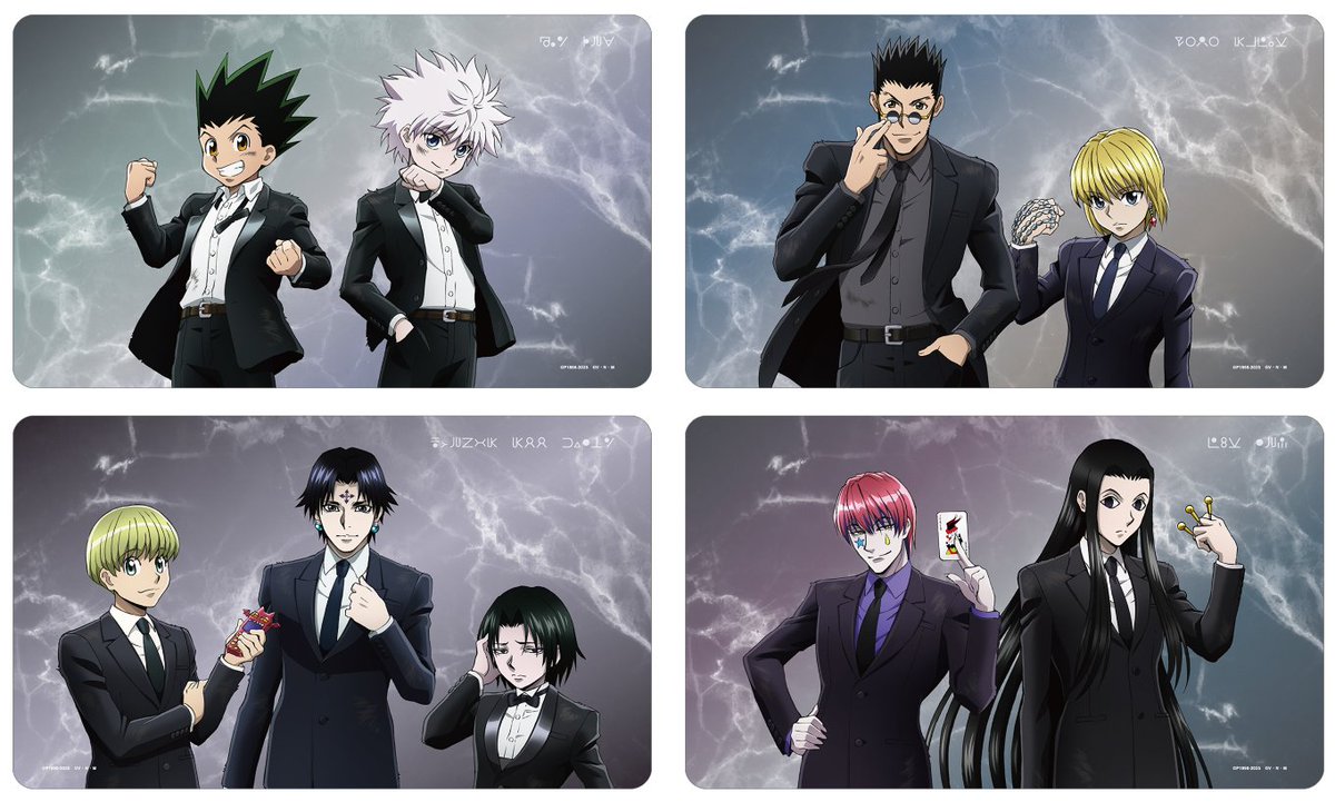 AMNIBUSで予約開始！ 描き下ろし ゴン&キルア スーツ(戦闘後)ver