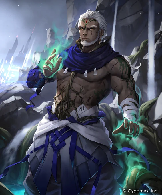 (2/2) 同じくShadowverse EVOLVE にて、「樹都の拳士」 「穿りの鴉」を描きました(風篠名義、鴉は進化後です)