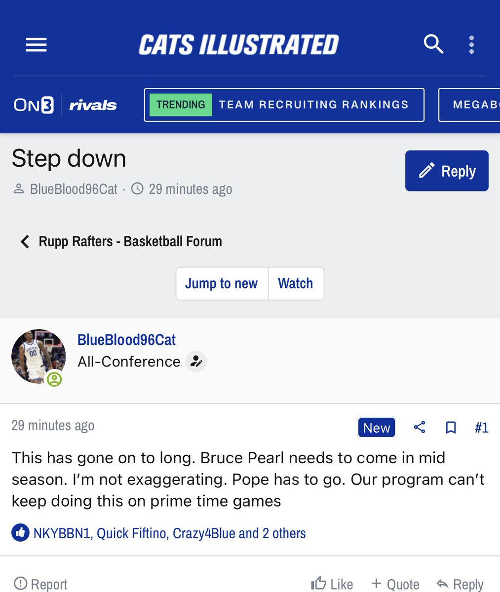 BoardGeniuses's tweet photo. Mark Pope should step down and #Kentucky should bring in Bruce Pearl. https://t.co/IvQpfv7BmW