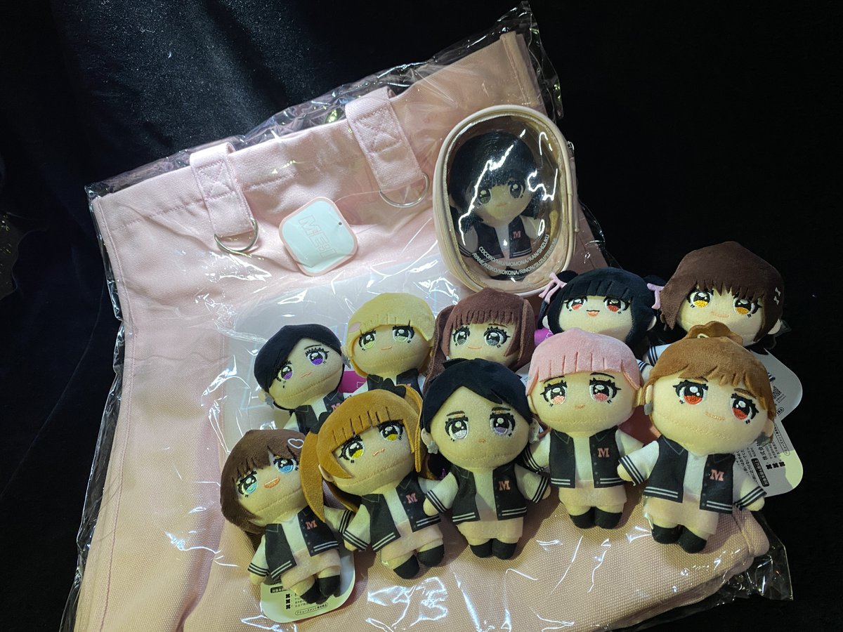 GIGO　ぬいぐるみポーチIS:SUE 　ME:1 JO1 DXTEEN INI 新景品情報】 本日より『JO1』 『INI』 『DXTEEN』 『ME:I』 『IS:SUE