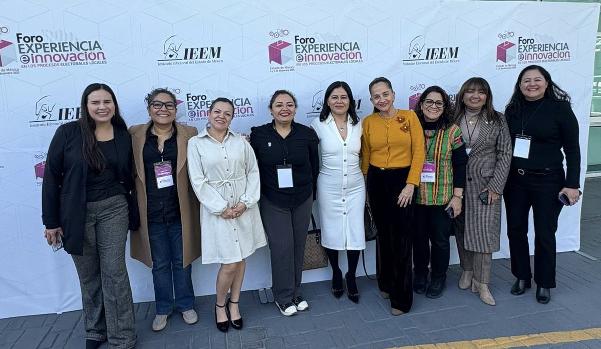 Hoy concluyó el Foro "Experiencia e innovación en los procesos electorales locales", organizado por el <a href="/IEEM_MX/">IEEM</a>; espacio en el que pudimos tomar nota de la valiosa experiencia técnica y operativa de otros institutos estatales sobre actividades medulares de los procesos