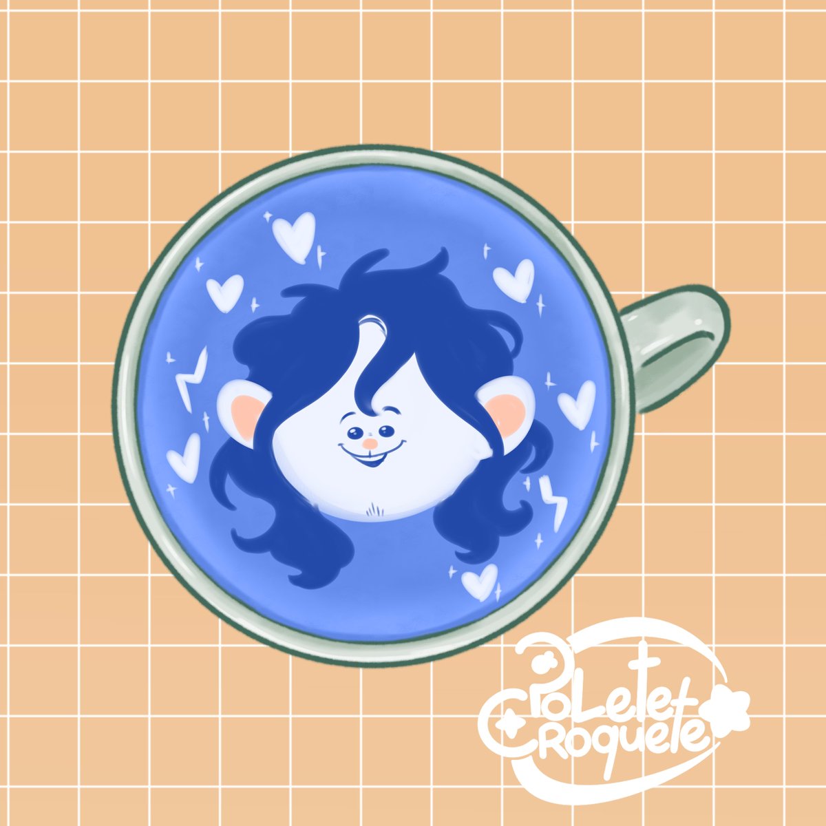 PoleteCroquete's tweet image. ✨Raid Reward✨ 
My lovely raiders become latte art, here are some more! Tysm for the raids MWAH~☕✨ 
   
☕ SerenaCypB ✨ RedCobraVT ✨ @iomocoart  ✨ ChangelingWizard ☕ 

#vtuber #art #latte #twitch