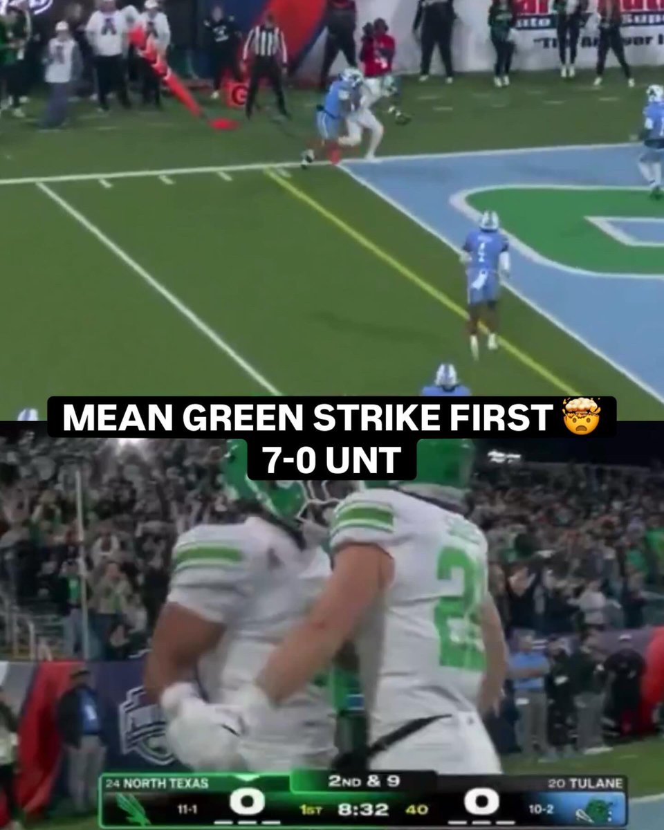 northtexasnil's tweet photo. GOOD GUYS GO UP FIRST…

15 plays + 75 yards = TD 🟩🟩 https://t.co/hazG5s2eyr