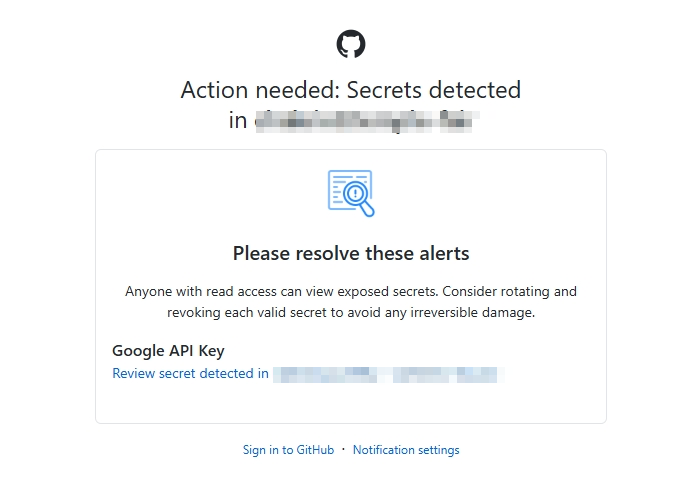 Huge shoutout to <a href="/github/">GitHub</a> for the Secret Scanning alert! 🛡️🚨 accidentally pushed my API keys, but your system caught it instantly. Saved me from a potential disaster today. Seriously a lifesaver feature for devs! Thank you! 🙏🔥 #GitHub #DeveloperExperience