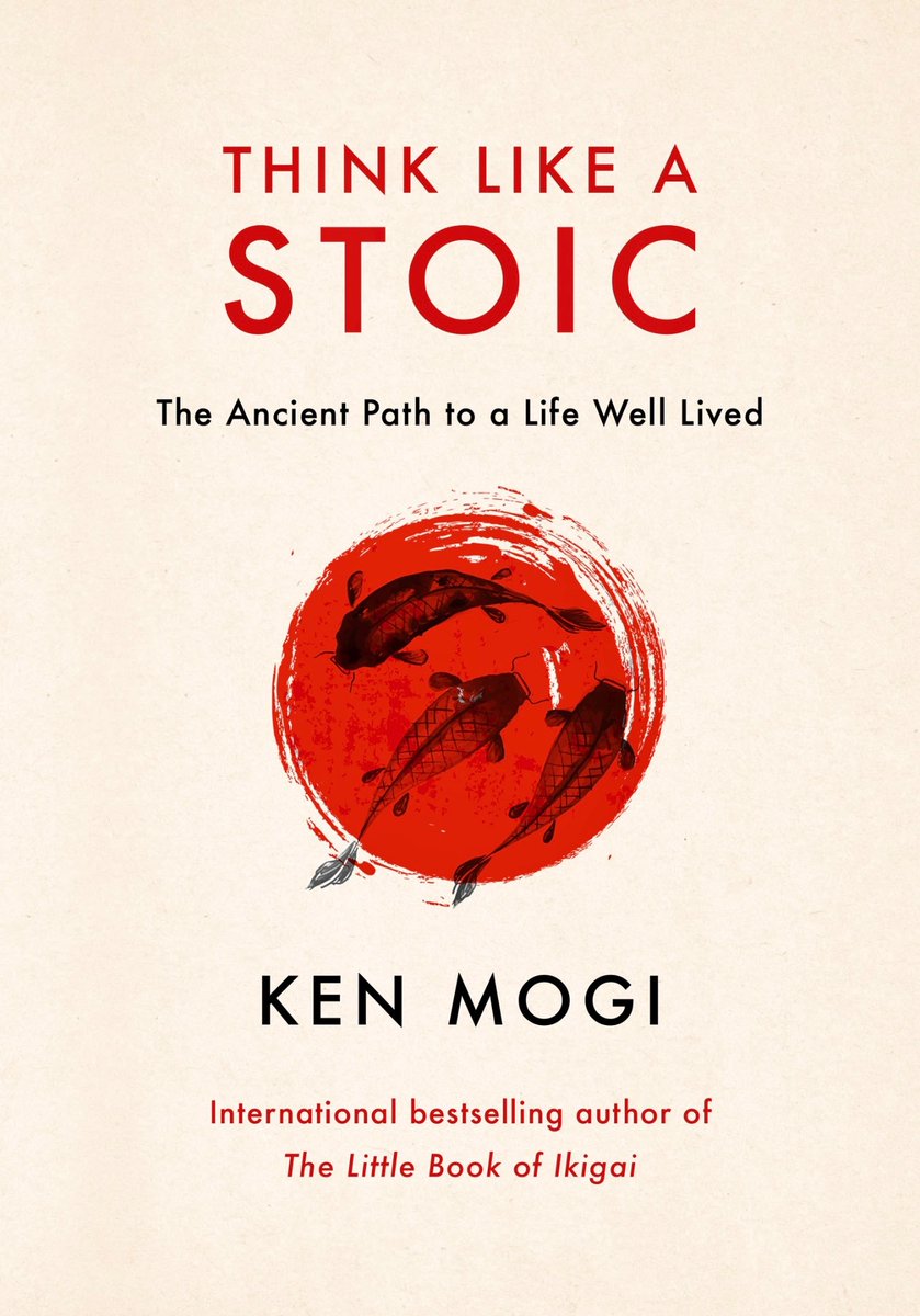 Ken Mogi
Think Like a Stoic: The Ancient Path to a Life Well Lived
Hardcover
Publisher: Quercus

omahonys.ie/think-like-a-s…

International best selling author of The Little Book of Ikigai

OMahonys Booksellers🇮🇪
<a href="/OMahonysBooks/">OMahonys Booksellers</a> <a href="/kenmogi/">Ken Mogi</a> #Ireland