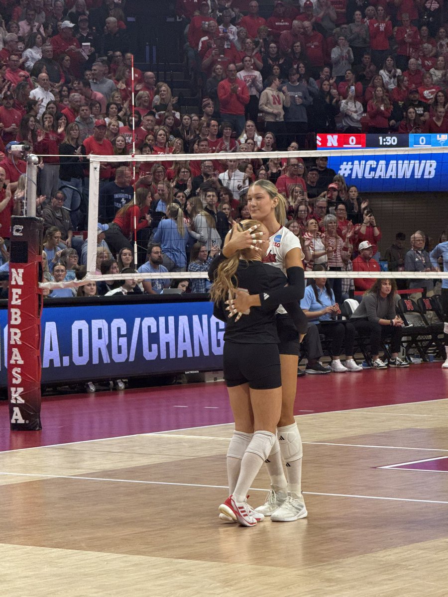 Bennington, Nebraska native Olivia Mauch earns the start at libero for the first round of the NCAA tournament for Nebraska.