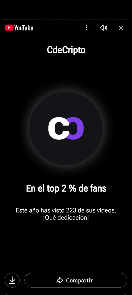 Crypto_MrSMG's tweet photo. Boeeeeeee, youtubeame @CdeCriptoz jajaj
Que buen canal panita, aprendí mucho de vos este año y todavía hay más🔥💪🏻 https://t.co/1tSD1qUgq7