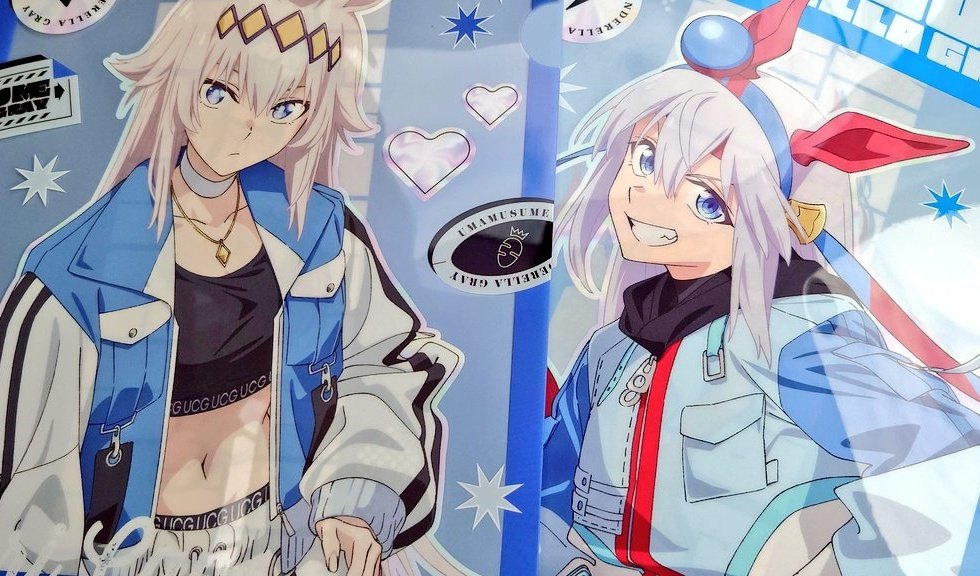 いよいよ有馬記念🏇 クリアファイルはオグリとタマにした😆 #ウマ娘