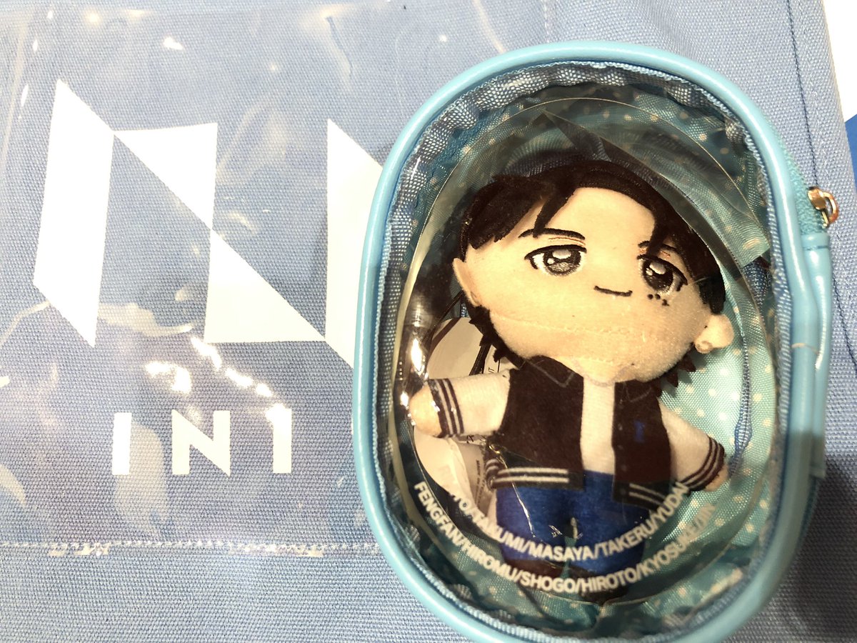 本日から登場！！ #INI #GiGO コラボ限定景品！！🩵✨ LIVEのお供に