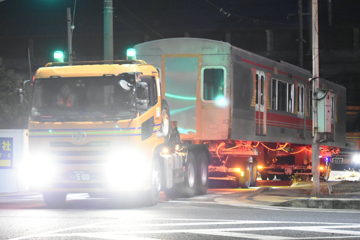 2025.12.6未明 2020年6月に阪神尼崎車庫にて事故を起こした5703Fのうち