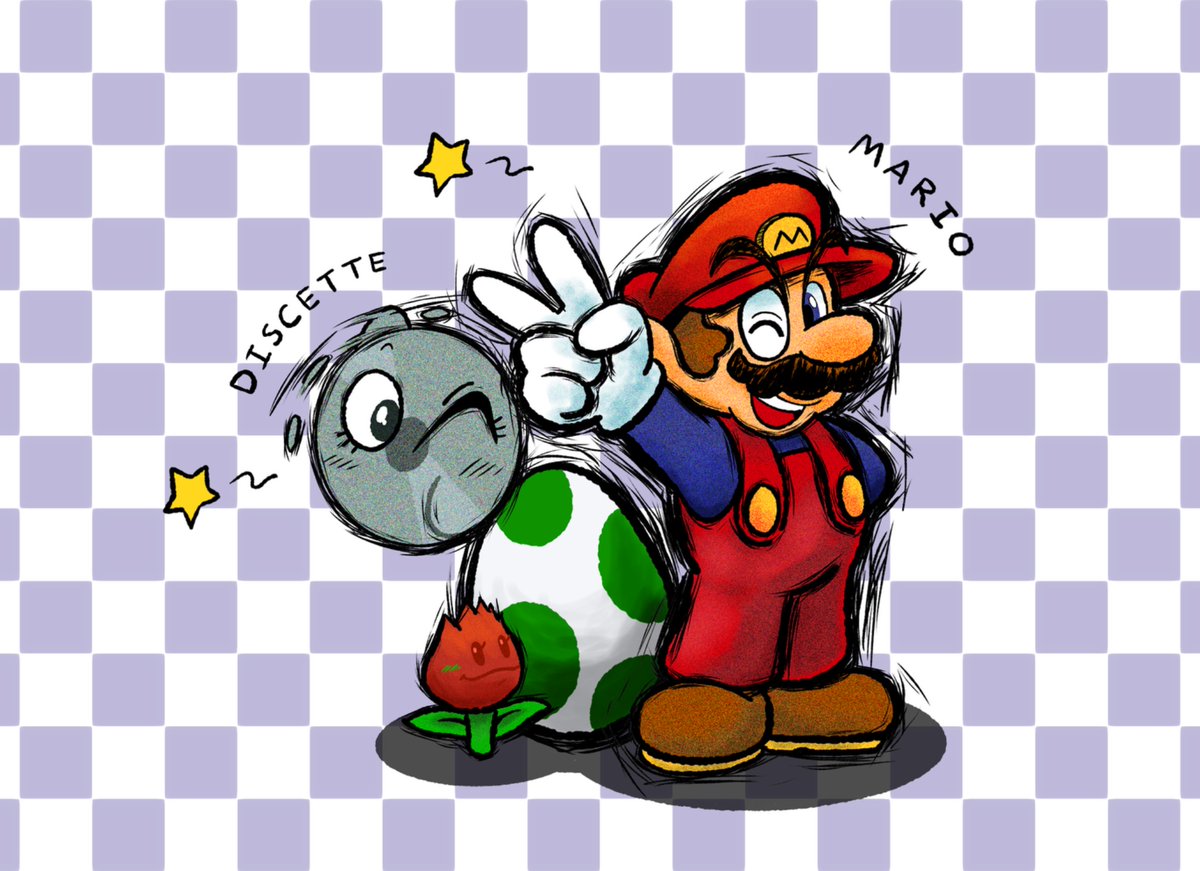 Something i made for the <a href="/FamicomCD/">FamicomCD</a> team. Can’t wait to play the next update cuz y’all are doing some amazing stuff I didn’t even know was possible for a rom hack

#Mario #supermario #SuperMarioBros