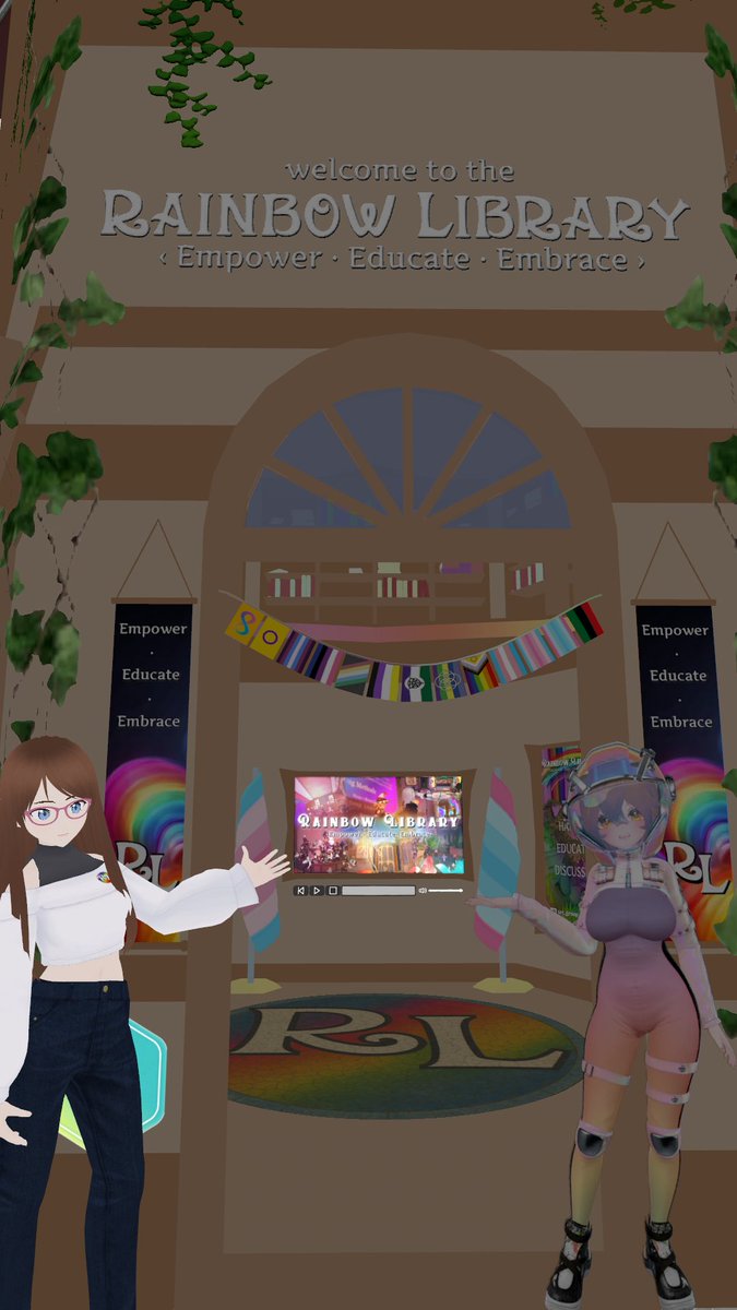 Rainbow Library tweet media
