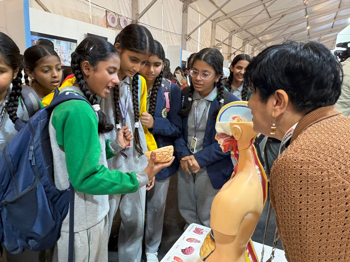 We’re LIVE at India International Science Festival #IISF2025! 🎬

BRIC–NII is showcasing science in action — from interactive games and hands-on models to exciting demos that bring cutting-edge immunology and biomedical research to life.

Come explore, play, and discover the