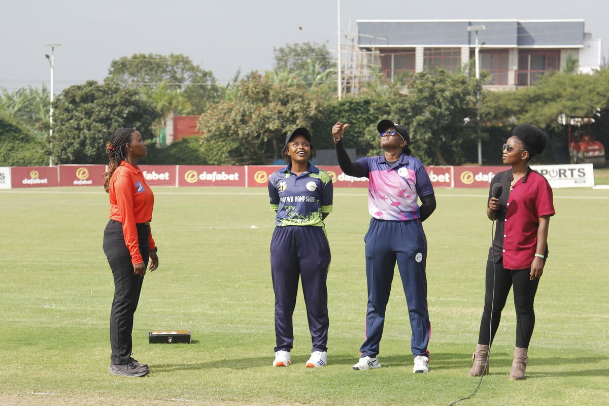 RwandaCricket's tweet photo. Semi final toss Update | Rwanda women’s Premier League
Gahanga A, Charity CC Vs Indatwa Hampshire CC
Charity won the toss and opted to bowl first.
#RWPL https://t.co/0cI4vrGvro