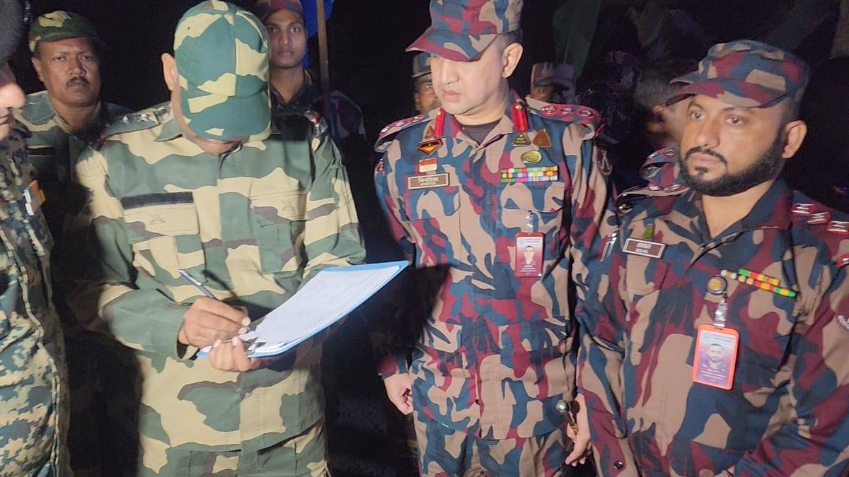 Border Guard Bangladesh tweet media