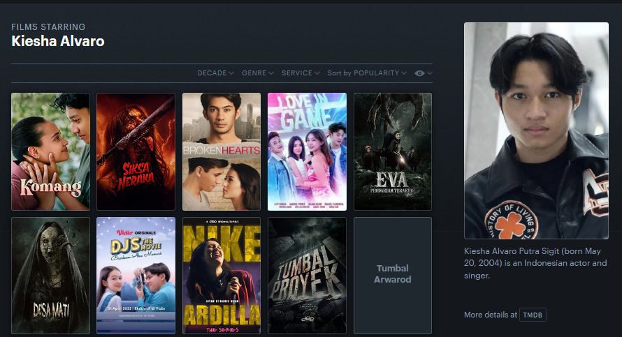2 aktor muda anak dari artis senior yang perlahan bisa membuktikan kualitas mereka di industri film. Aku baru nonton Keisha di Komang, dan dia keren. Kalau Devano udah nonton di Gowok dan Pangku, juga kece. Semoga ke depan mereka dapat projek bagus lainnya.