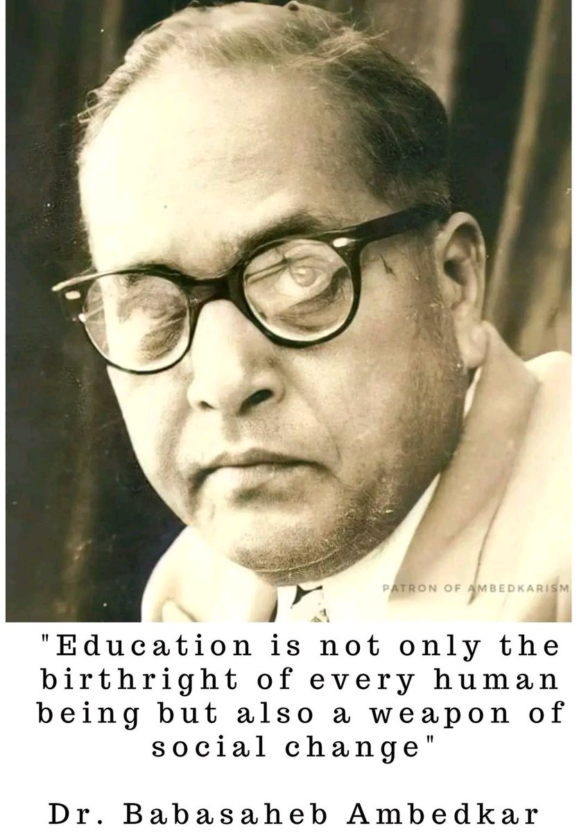 सँविधान निर्माता डॉ.भीमराव अम्बेडकर जी के परिनिर्वाण दिवस पर नमनl
#ThanksDrAmbedkarJi