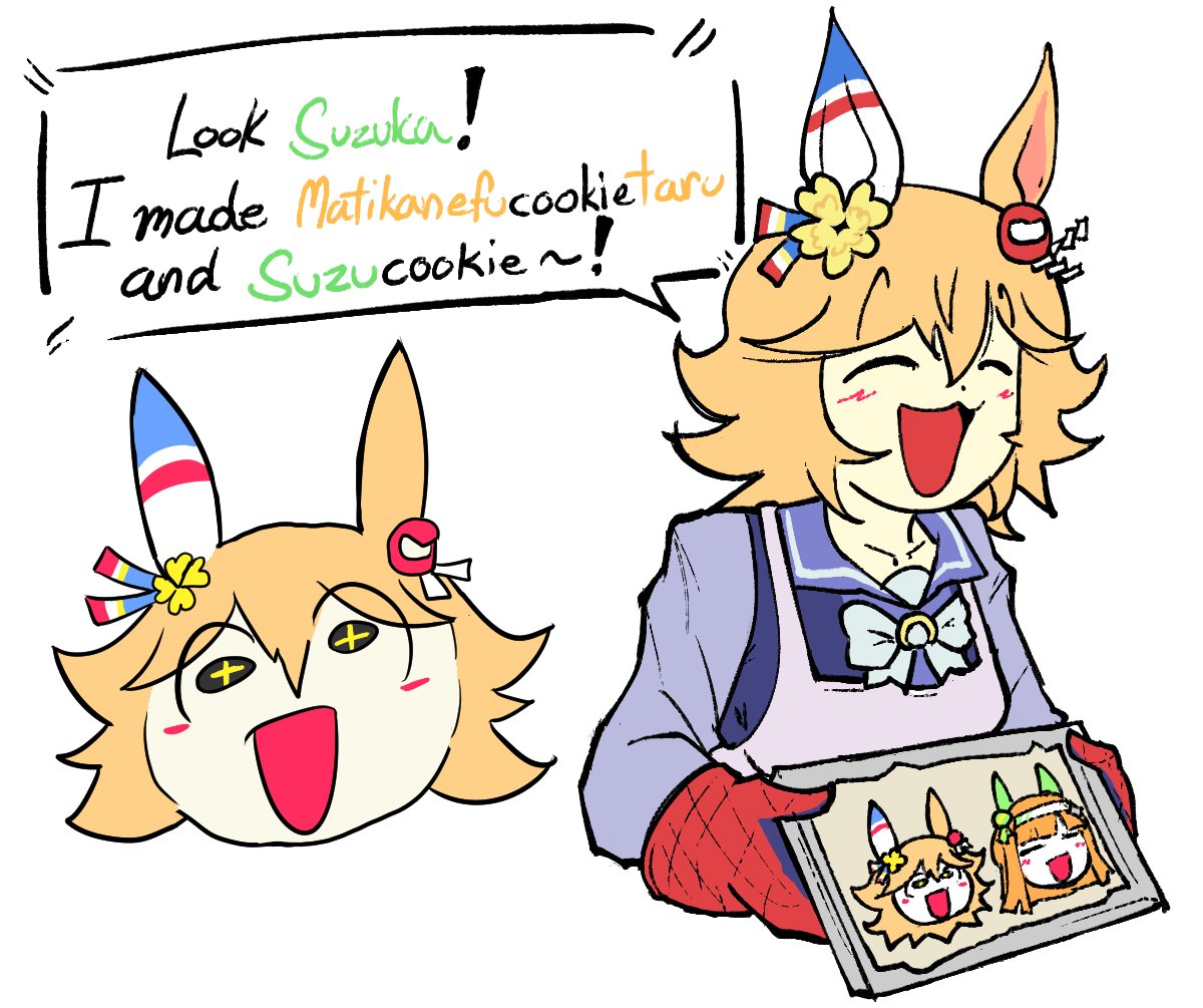 While drawing the Fuku art I mentioned a while ago

I thought about Matikanefu'cookie'taru and it hasn't left my mind ever since