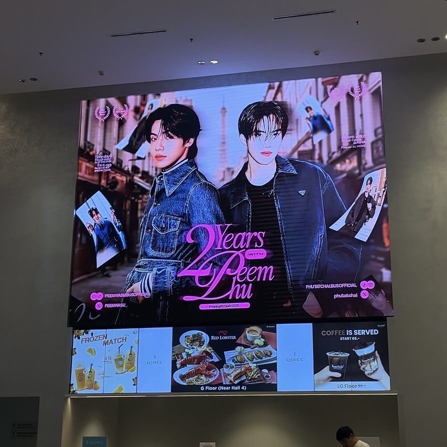 mepurplern's tweet photo. มาเช็คอินรอบแรก ป้ายสวยmax 🖤🩷

#2YearsWith2P

#HappyBUSDAY2025
#PEEMWASU #PHUTATCHAI https://t.co/1rds9z4I8I