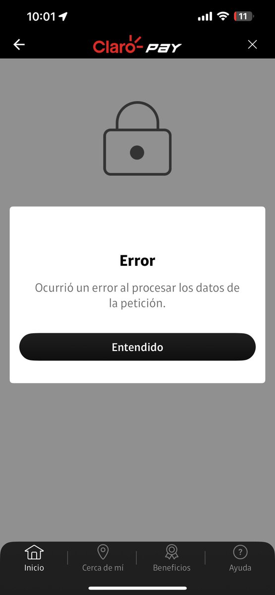 fannehanna's tweet photo. @ClaroPay esta fallando la app!? O porque no me deja hacer transferencia, checar mi saldo nada ☹️ https://t.co/N75gq712tH
