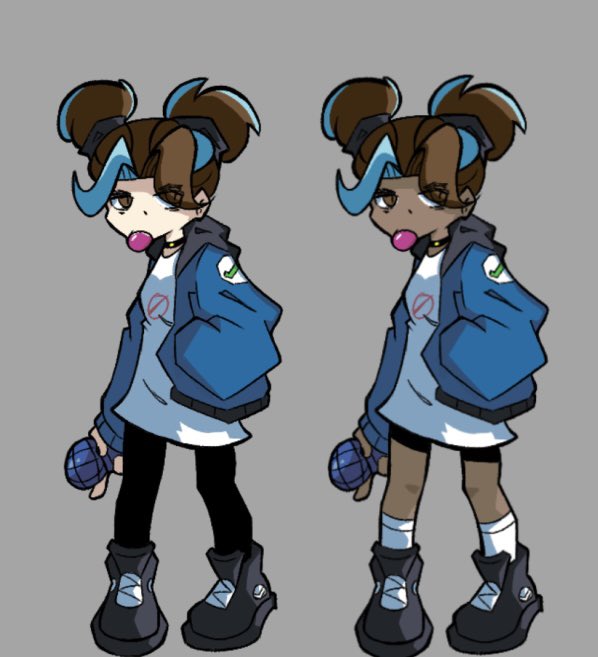 _TechiTV_'s tweet image. I'd like to present to everybody ChiSky, the Vaudois/Pomonan Sky made by yours truly.

#fnf #skyverse #skyfnf #sky