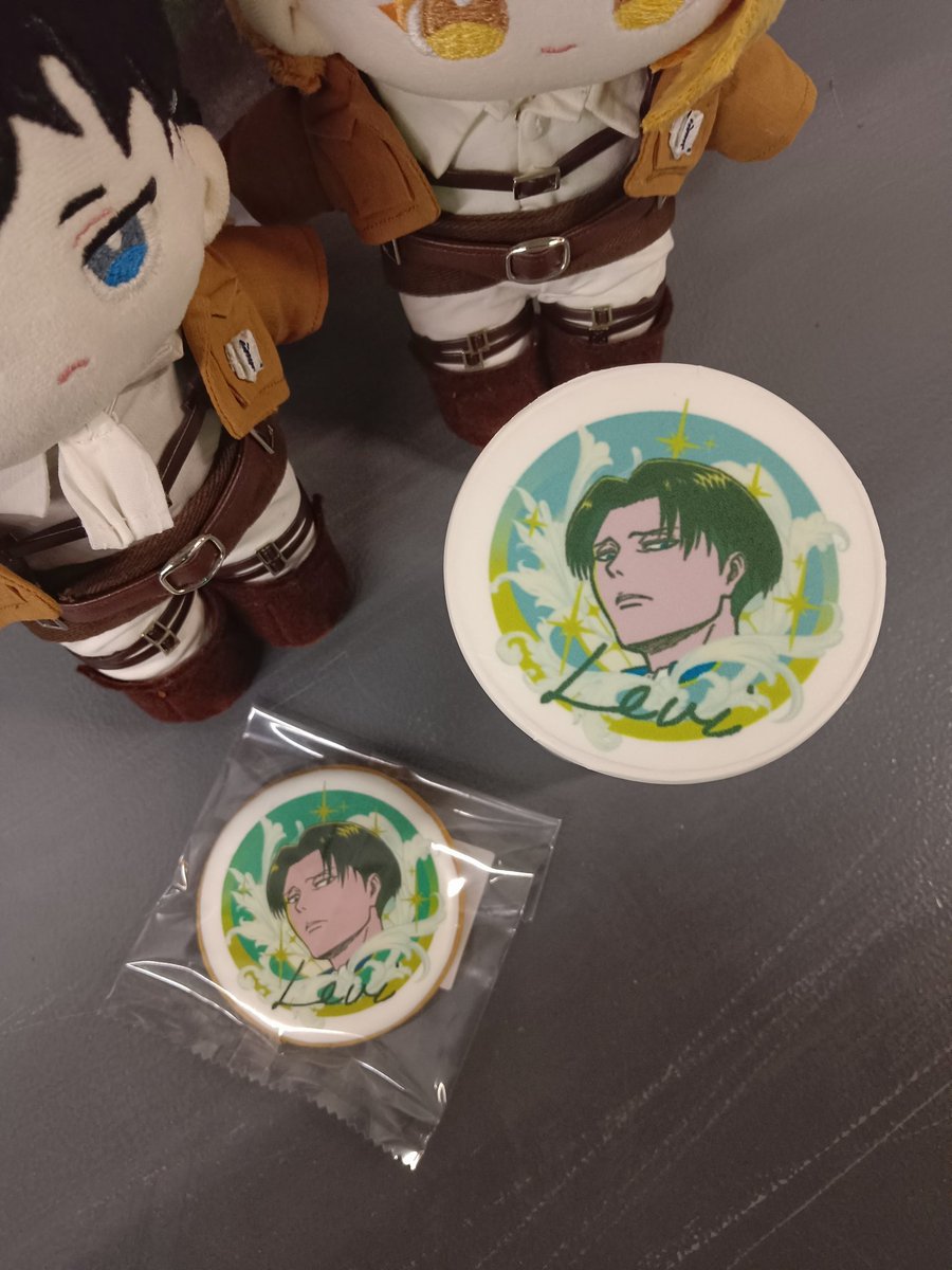 ZingZingZer0_'s tweet photo. Happy birthday Petra 🥳 Here is your birthday gifts: Levi drink and Levi cookie 🧡🧡🖤🖤
#rivetra #リヴァペト #handmadedoll #handmadeclothes https://t.co/zestVdNW3n