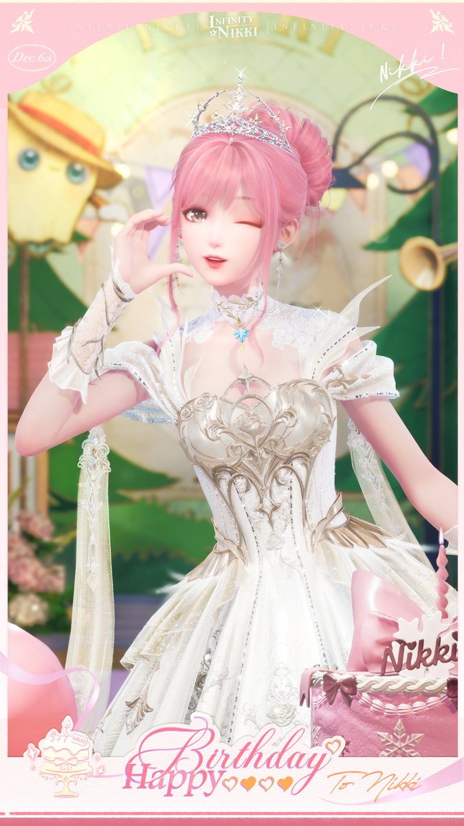 ♾NIKKI | Happy Birthday, Nikki!
The clock strikes, ushering in a new chapter of your life.
Let the laughter and light of today be forever captured in your heart.
May every step you take into the new year be filled with wonderful blessings,
and may your days always shine with