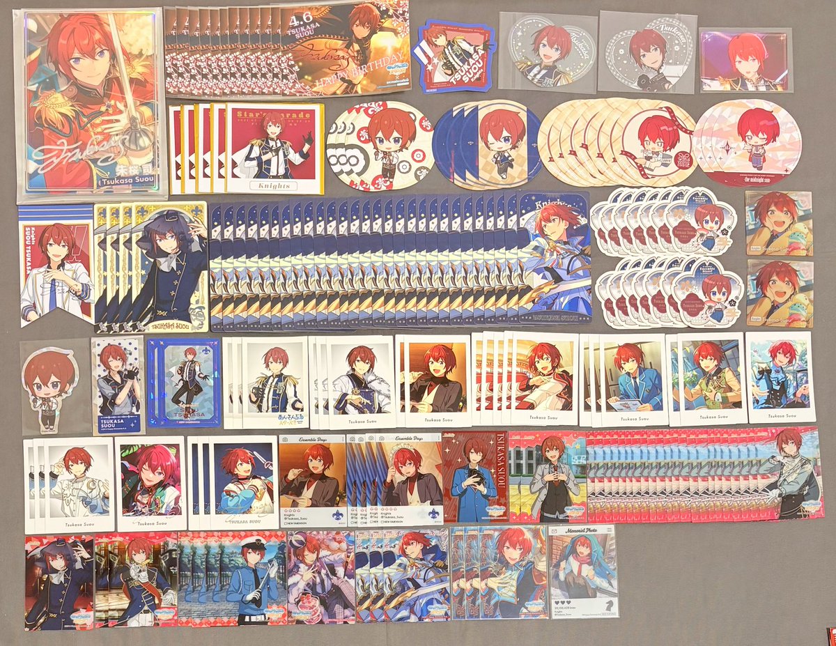 anstkrps's tweet photo. あんスタ 司 レオ 嵐 泉 凛月 譲渡 交換
譲 ぱしゃこれ クリアカード とるパカ アニカフェ 台湾缶 5周年 願望缶 時光缶 ぱしゃっつ ホロチケ 7周年 中国 6周年 アクスタ 絵馬 缶バッジ 流砂コロッタ 8周年 笑門来福 TRIP 他
求 固定のグッズ or 定価 or 同異種零
池袋手渡しか郵送。→ #すいかる譲渡 https://t.co/GXqknrl93E