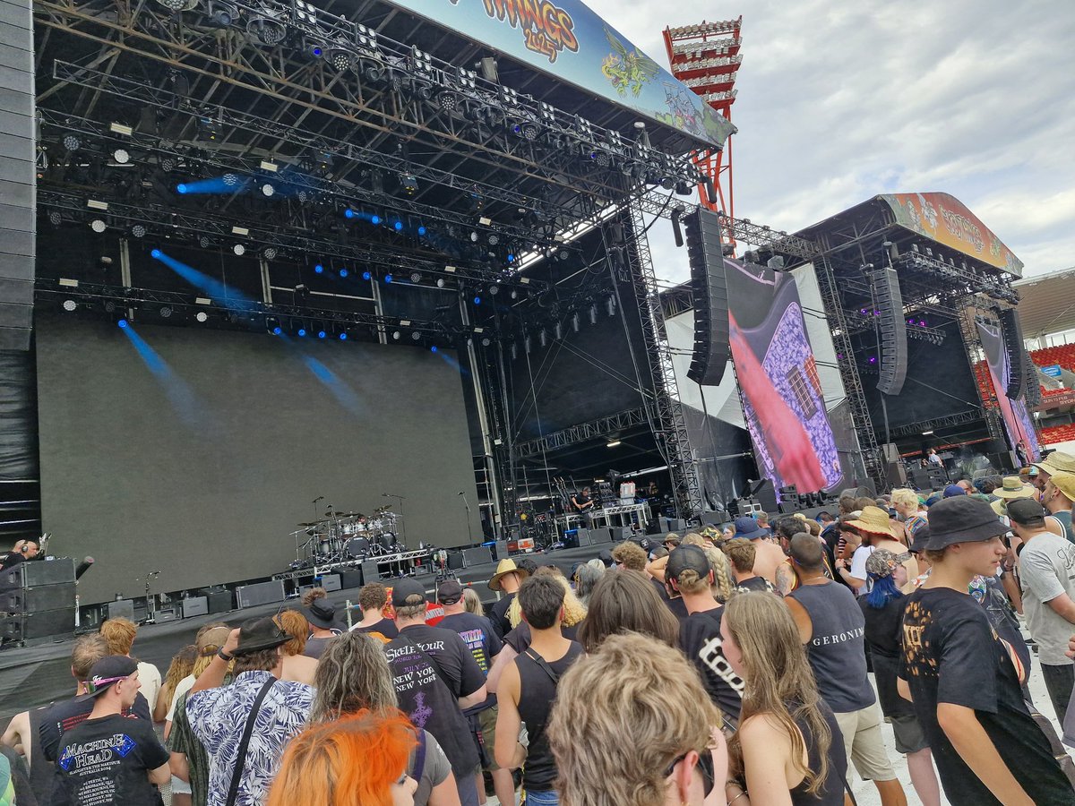 AussieShifter's tweet image. Heat stroke and exhausted but Lorna Shore is in 2 hours....

#GoodThings