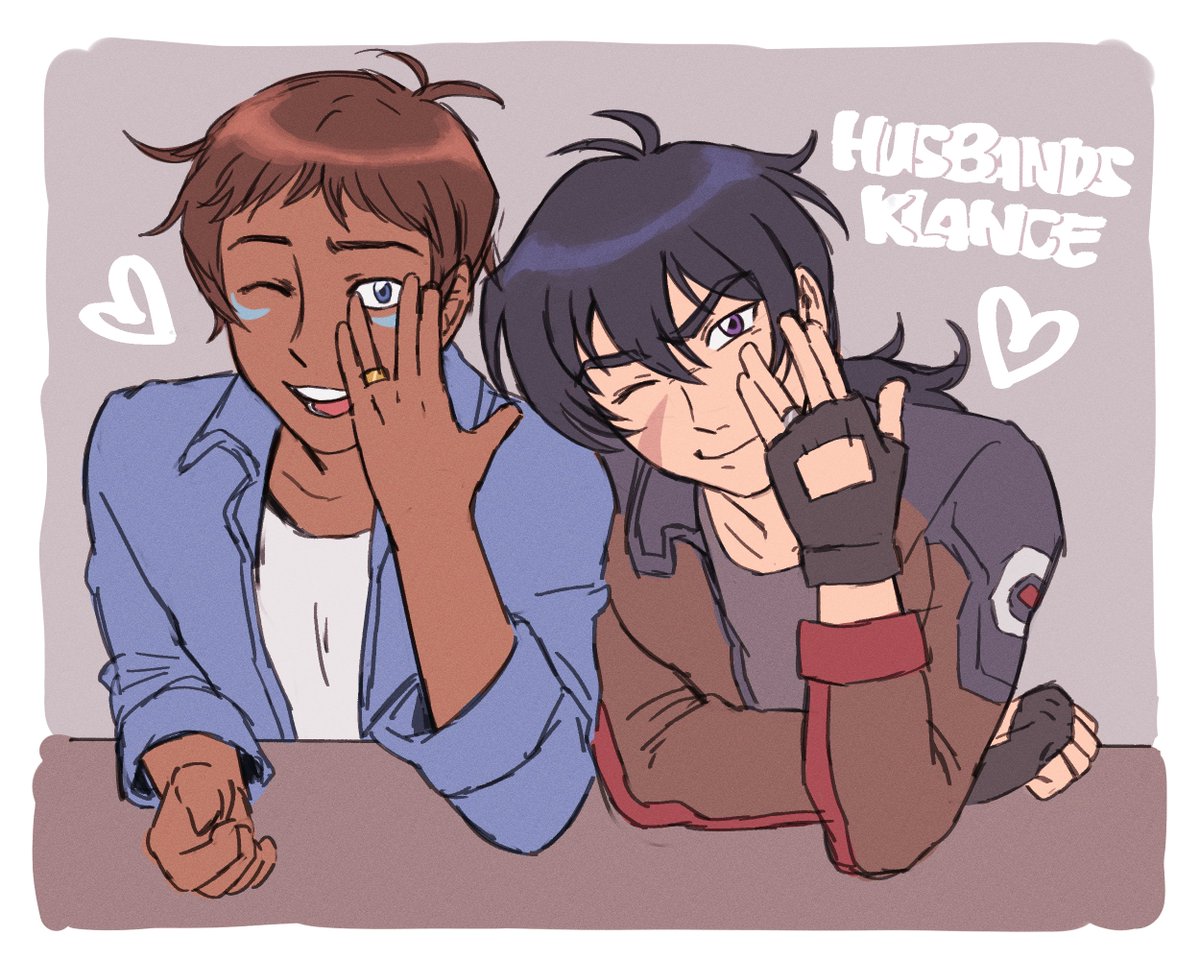 they're married, your honor #klance