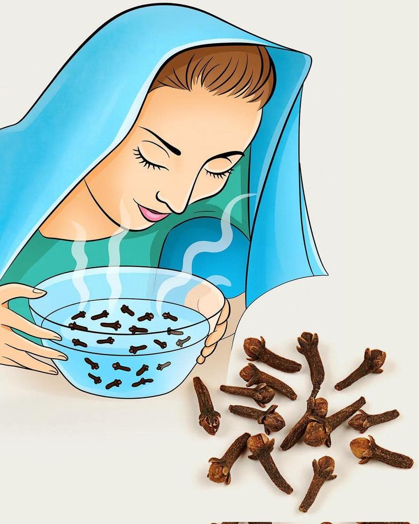 Everyone should know that clove steam has the power to…