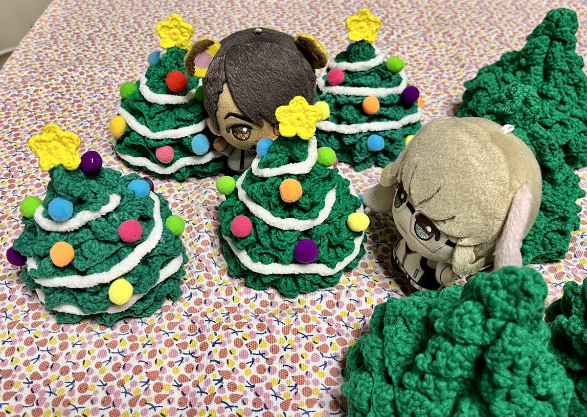 モミの木の森🌲③】 🐯「あ、ほらやっぱりコレだ！クリスマスツリーの