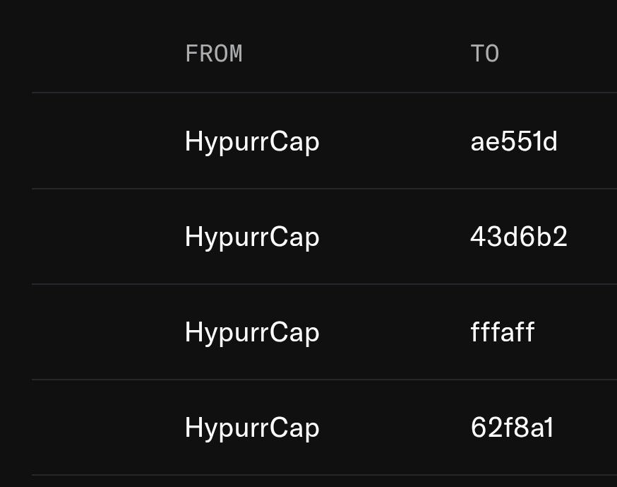 The rug is completed

@Axe_capital deleted his account

<a href="/HypurrCap/">Hypurr Capital</a> rugged 10k~ hype from the eco

Dude is apparently "doxxed" someone should find this dude lol

Feels bad for anyone who bought especially after people were vouching for him

Believe in Karma