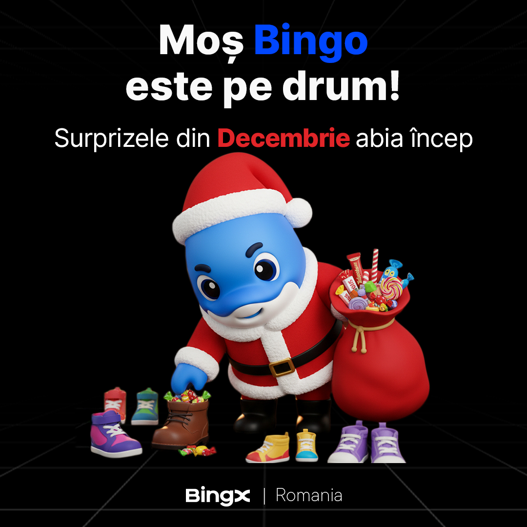Astăzi, de Sfântul Nicolae, legenda spune că Moșul trece pe la copii și lasă daruri în ghetuțe dacă sunt curate. 👞✨

Bingo al nostru a trecut să vadă dacă sunteți pregătiți pentru luna sărbătorilor și dacă comunitatea este pregătită pentru surprize! 🎁💙

El știe că sunteți