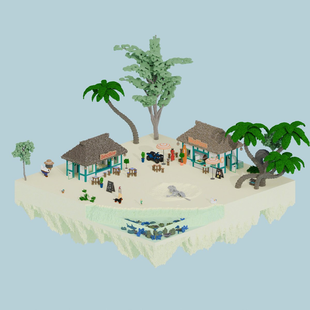 J-6 avant le reveal FAAPU ! ☄️

L’annonce d’hier a fait monter la température d’un cran dans la caverne commune !
De mémoire de Dino, il n’a jamais été aussi important de mettre la patte sur un précieux #FAAPU. 🏝️🔥

Et le timing est parfait car deux nouvelles loteries viennent