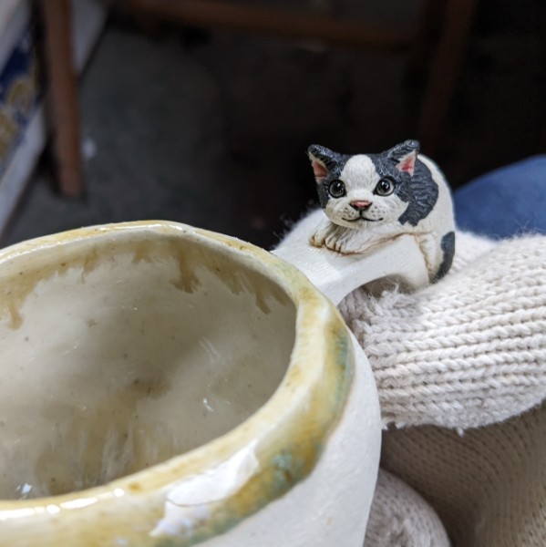 Post by きたむら工房 on X: ネコマグカップ。