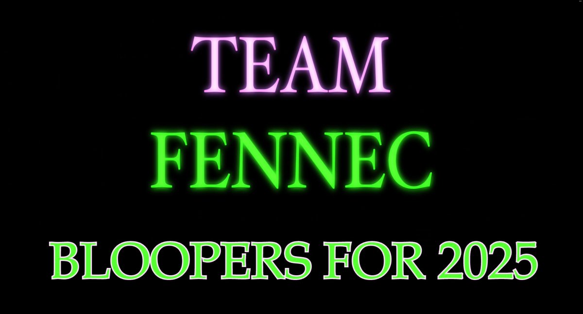 Just released Team Fennec's bloopers video for 2025 on my YT channel at Duhey the Fennec! Link below this post, just repair the link. I don't want to be penalized for providing links. #VRChat #vrchatfurry #vrchatfilm #vrchatbloopers #teamfennec