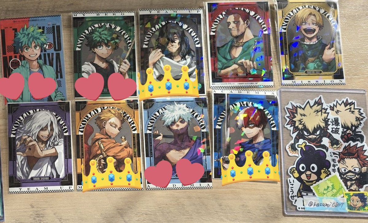 最強JUMP 最強ジャンプ ヒロアカ 譲▶︎緑谷 轟 ホークス相澤