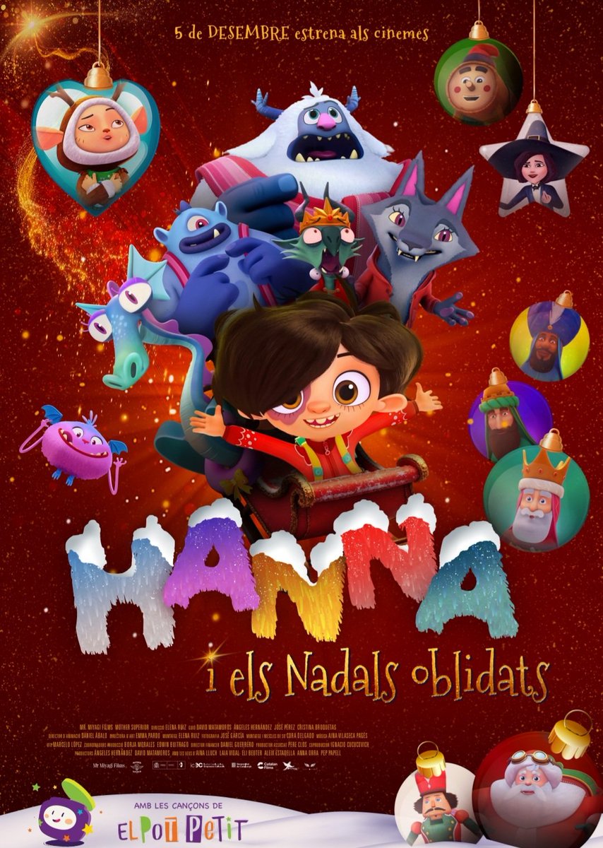 CineAlhambra's tweet photo. #Dissabte #Festiu #Cinema
-16.00h:HANNA I ELS NADALS OBLIDATS #enCatalà
-17.30h:MAR I CEL-La Pel.lícula-
-19.45h:VALOR SENTIMENTAL
-22.15h:DRÁCULA
#Cultura https://t.co/LVEEcuDUBo